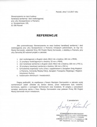 Referencje